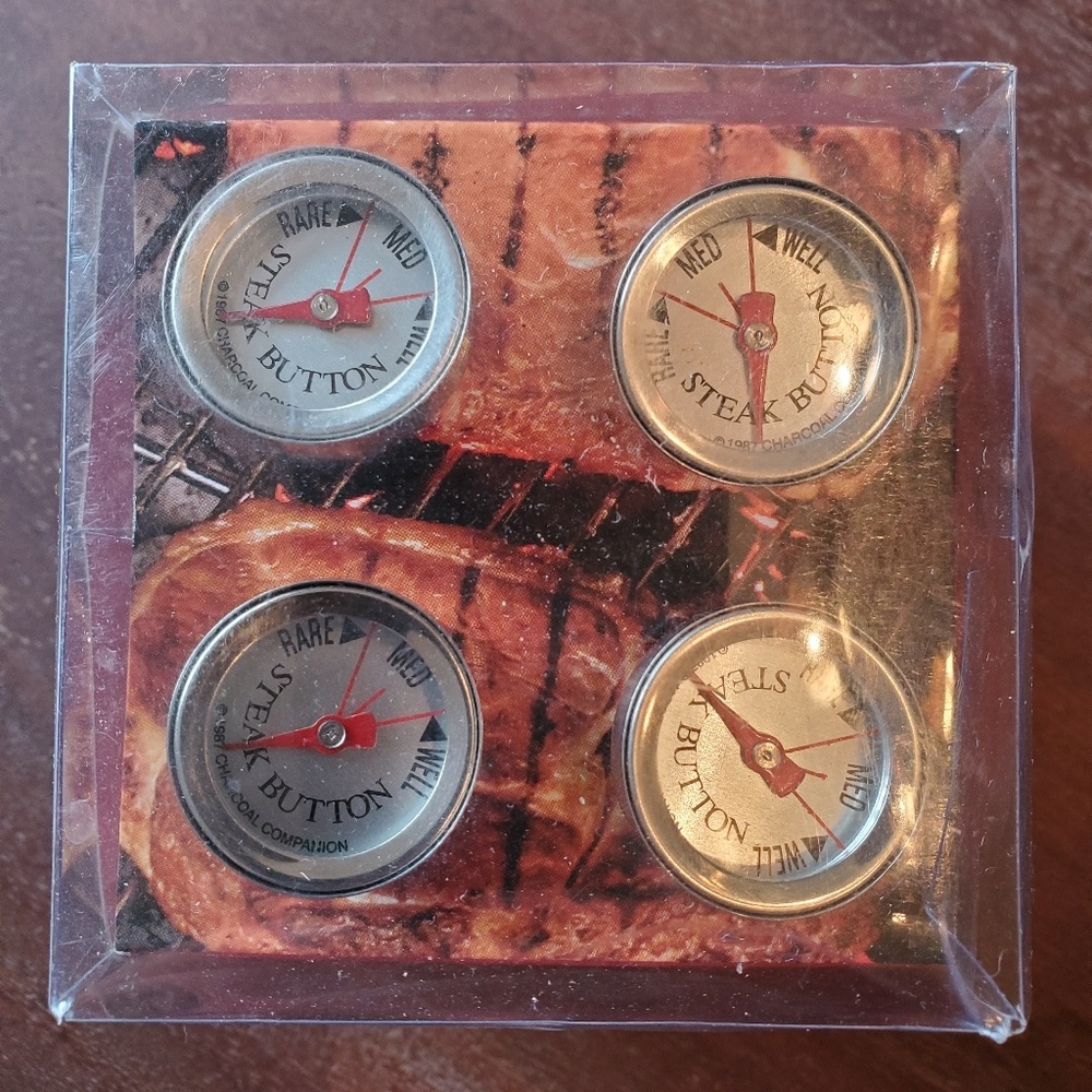 Sur La Table Stainless Steel Steak Thermometers